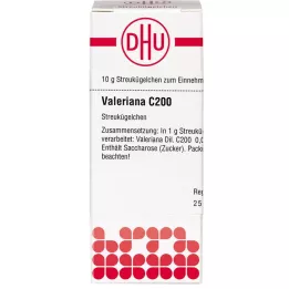 VALERIANA C 200 rutuliukų, 10 g