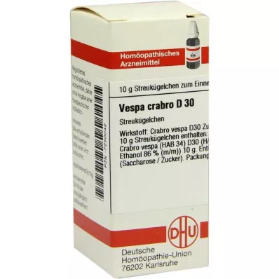 DHU Vespa Crabro D 30 rutuliukų, 10 g DHU Vespa Crabro D 30 rutuliukų, 10 g