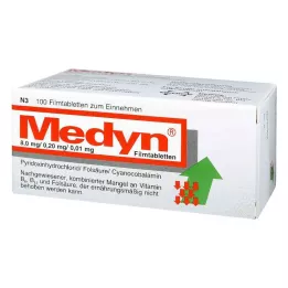 MEDYN Plėvele dengtos tabletės, 100 vnt