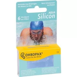 OHROPAX Silicon Aqua, 6 vnt