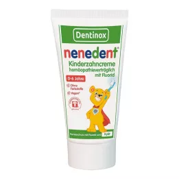 NENEDENT Homeopatinė dantų pasta vaikams su fluoru, 50 ml