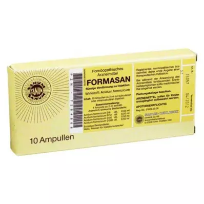 FORMASAN Injekcinės ampulės, 10X2 ml
