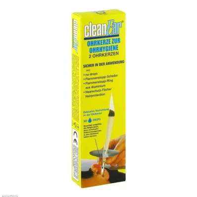 Ausų žvakės Cleanear, 2 vnt Ausų žvakės Cleanear, 2 vnt