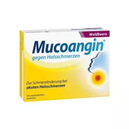 MUCOANGIN Miško uogų 20 mg pastilės, 18 vnt