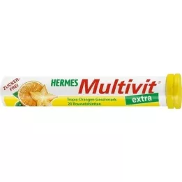 HERMES Multivit extra putojančios tabletės, 20 vnt