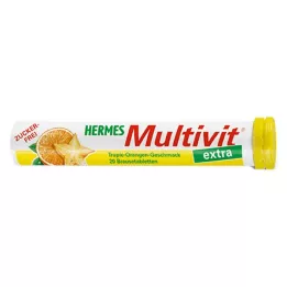 HERMES Multivit extra putojančios tabletės, 20 vnt