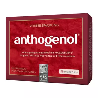 OPC ORIGINAL Masqueliers Anthogenol kapsulės, 90 kapsulių
