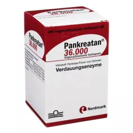 Pankreatan 36 000 skrandyje neirių kapsulių, 100 vnt