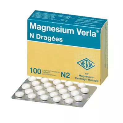 Magnio Verla N Dražė, 10x100 vnt Magnio Verla N Dražė, 10x100 vnt