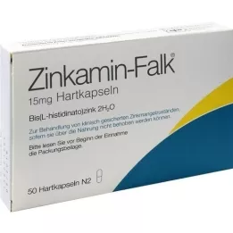 ZINKAMIN Falk 15 mg kietosios kapsulės, 50 vnt