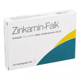 ZINKAMIN Falk 15 mg kietosios kapsulės, 50 vnt