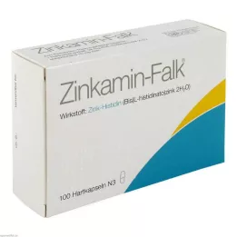 ZINKAMIN Falk 15 mg kietosios kapsulės, 100 vnt