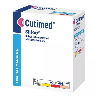 Cutimed Siltec putplasčio tvarstis 10x20 cm švelniai lipnus, 12 vnt Cutimed Siltec putplasčio tvarstis 10x20 cm švelniai lipnus, 12 vnt