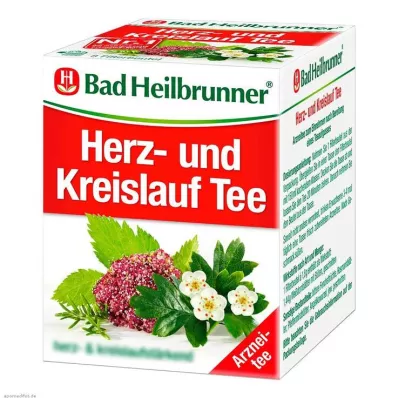 Bad Heilbrunner Tea Heart Circulation N filtro maišeliai, 8X1,5 g Bad Heilbrunner Tea Heart Circulation N filtro maišeliai, 8X1,5 g