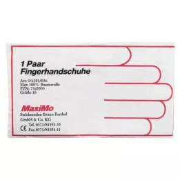 HANDSCHUHE 10 dydžio medvilniniai drabužiai, 2 vnt