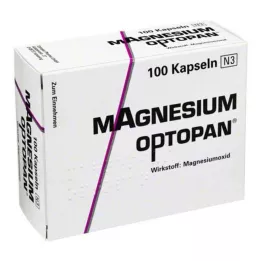 MAGNESIUM OPTOPAN Kapsulės, 100 vnt