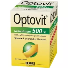 OPTOVIT fortissimum 500 kapsulių, 200 vnt