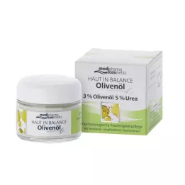 HAUT IN BALANCE Alyvuogių aliejaus drėkinamasis kremas 3%, 50 ml