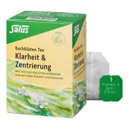 BACHBLÜTEN TEE Skaidrumas &amp; Centracija Bio Salus, 15 vnt