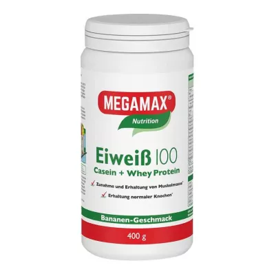 EIWEISS 100 Bananų Megamax milteliai, 400 g