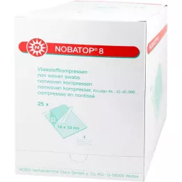 Nobatop 8 kompresai 10x10cm, 25x5 vnt