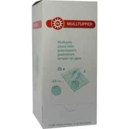 MULLTUPFER sterilios slyvos dydžio, 25X2 vnt