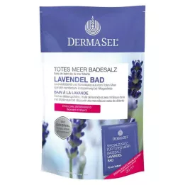 DERMASEL Negyvosios jūros vonios druska + levandų SPA, 1 P
