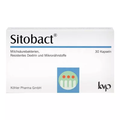 Sitobact kapsulės, 30 vnt Sitobact kapsulės, 30 vnt