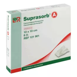 SUPRASORB Kalcio alginato kompresas 10x10 cm, 8 vnt