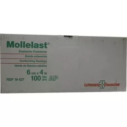 MOLLELAST 6 cmx4 m balti laisvi tvarsčiai, 100 vnt