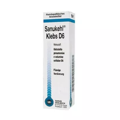 Sanukehl Klebs D 6 lašai, 10 ml Sanukehl Klebs D 6 lašai, 10 ml