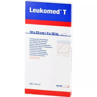 Leukomed T sterilūs pleistrai 10x25 cm, 5 vnt