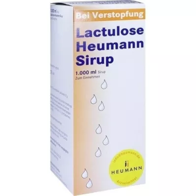 LACTULOSE Heumann sirupas, 1000 ml