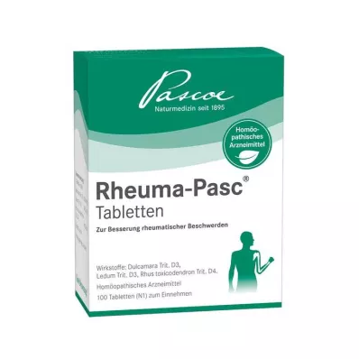 Rheumatism Pasc tabletės, 100 vnt Rheumatism Pasc tabletės, 100 vnt