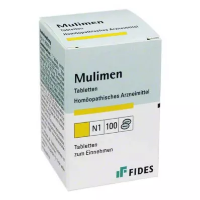 MULIMEN Tabletės, 100 vnt MULIMEN Tabletės, 100 vnt