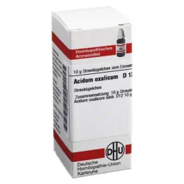 ACIDUM OXALICUM D 12 rutuliukų, 10 g