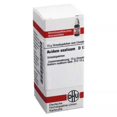 DHU Acidum oxalicum D 12 rutuliukai, 10 g DHU Acidum oxalicum D 12 rutuliukai, 10 g