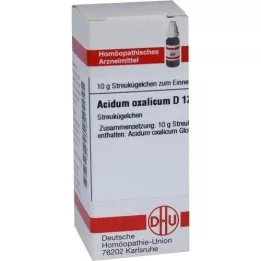 ACIDUM OXALICUM D 12 rutuliukų, 10 g