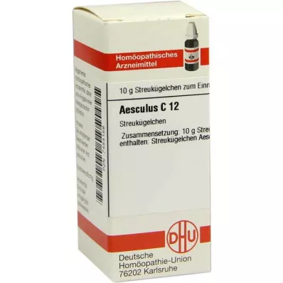 DHU Aesculus C 12 rutuliukai, 10 g DHU Aesculus C 12 rutuliukai, 10 g