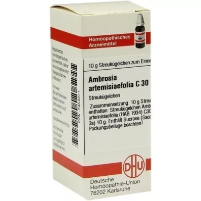 AMBROSIA ARTEMISIAEFOLIA C 30 rutuliukų, 10 g