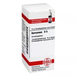 APOCYNUM D 6 rutuliukai, 10 g
