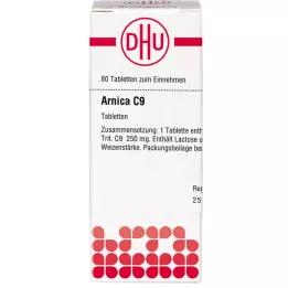 ARNICA C 9 tabletės, 80 kapsulių