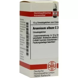 ARSENICUM ALBUM C 3 rutuliukai, 10 g