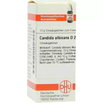 CANDIDA ALBICANS D 200 rutuliukų, 10 g CANDIDA ALBICANS D 200 rutuliukų, 10 g