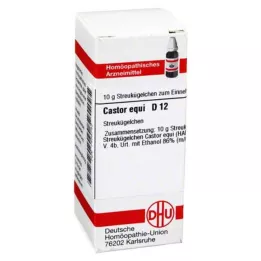 CASTOR equi D 12 rutuliukų, 10 g