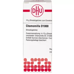 CHAMOMILLA D 1000 rutuliukų, 10 g