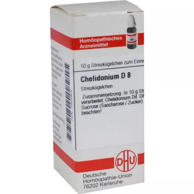 DHU Chelidonium D 8 rutuliukai, 10 g