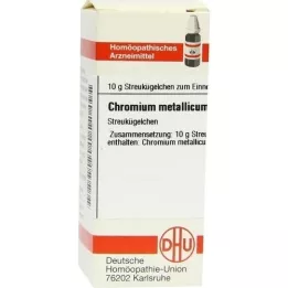 CHROMIUM METALLICUM D 12 rutuliukų, 10 g