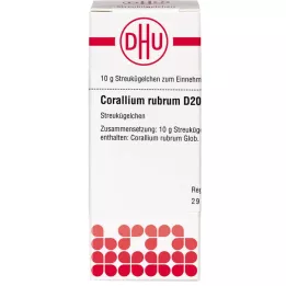 CORALLIUM RUBRUM D 200 rutuliukų, 10 g