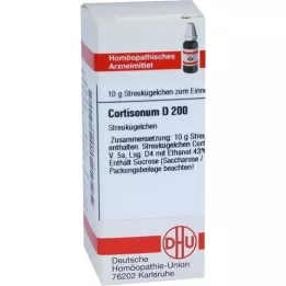 CORTISONUM D 200 rutuliukų, 10 g